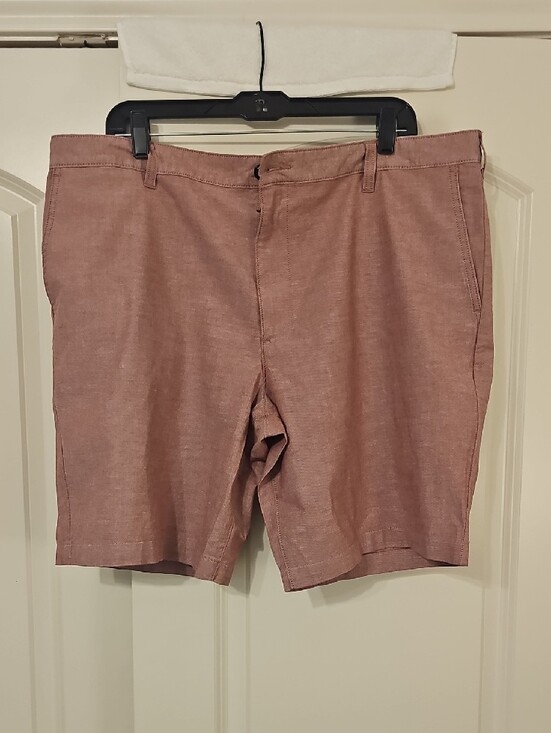 Dockers Other - Dockers Men's Mauve Flat-Front Shorts